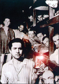 The evil Nazis used the inmates of the camps for cruel medical experiments, testing various substances on them.