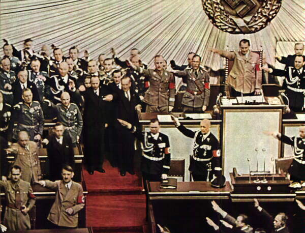 The German Parliament in 1939