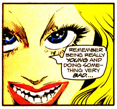 Panel from ‘Women’ written by P.J. O’Rourke and drawn by Arthur Suydam, from National Lampoon.