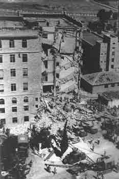 The King David Hotel after the bombing