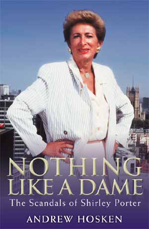 Shirley Porter looking very Jewish indeed on the cover of ‘Nothing Like a Dame’