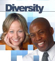 Coon male promotes ‘Diversity’ with White woman