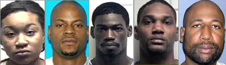 Black suspects in the murder of Channon Christian and Christopher Newsom
