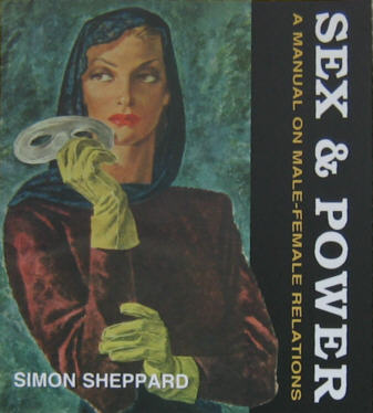 The front cover of Sex and Power by Simon Sheppard