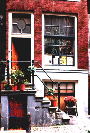 Bergstraat 18, Sheppard’s home in Amsterdam when the book was written