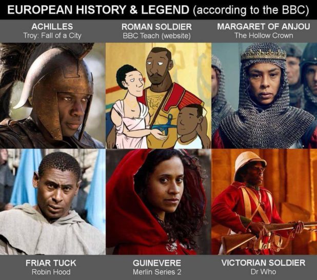 European History and Legend (according to the BBC)