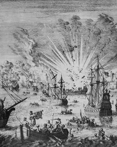Attack by Moorish corsairs