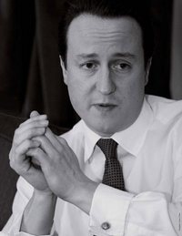 David Cameron, leader of the British Conservative party