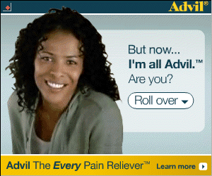 Coon female advertises ‘Advil’