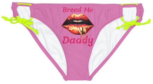 Suggestive female underwear, a Chinese product