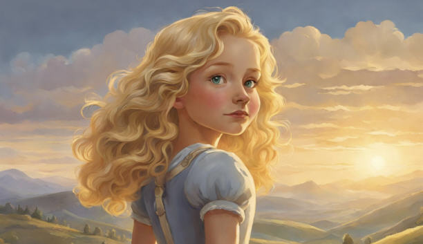 An imaginary, idealised little girl