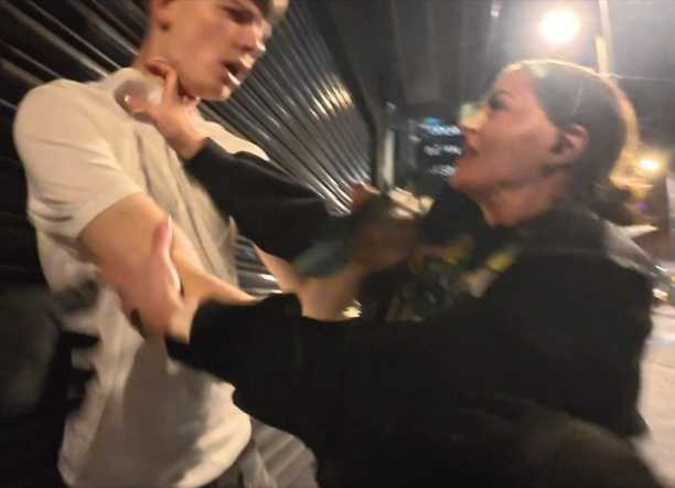 Two-tier policing by women police officers in the UK. The immediate reaction to a white lad being assaulted by black men.